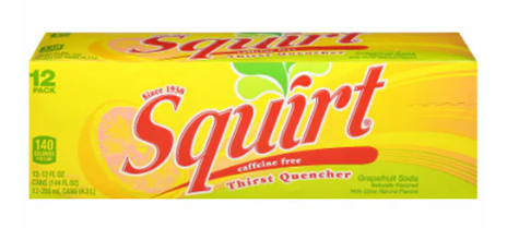 (image for) Squirt Grapefuit Soda 12/oz